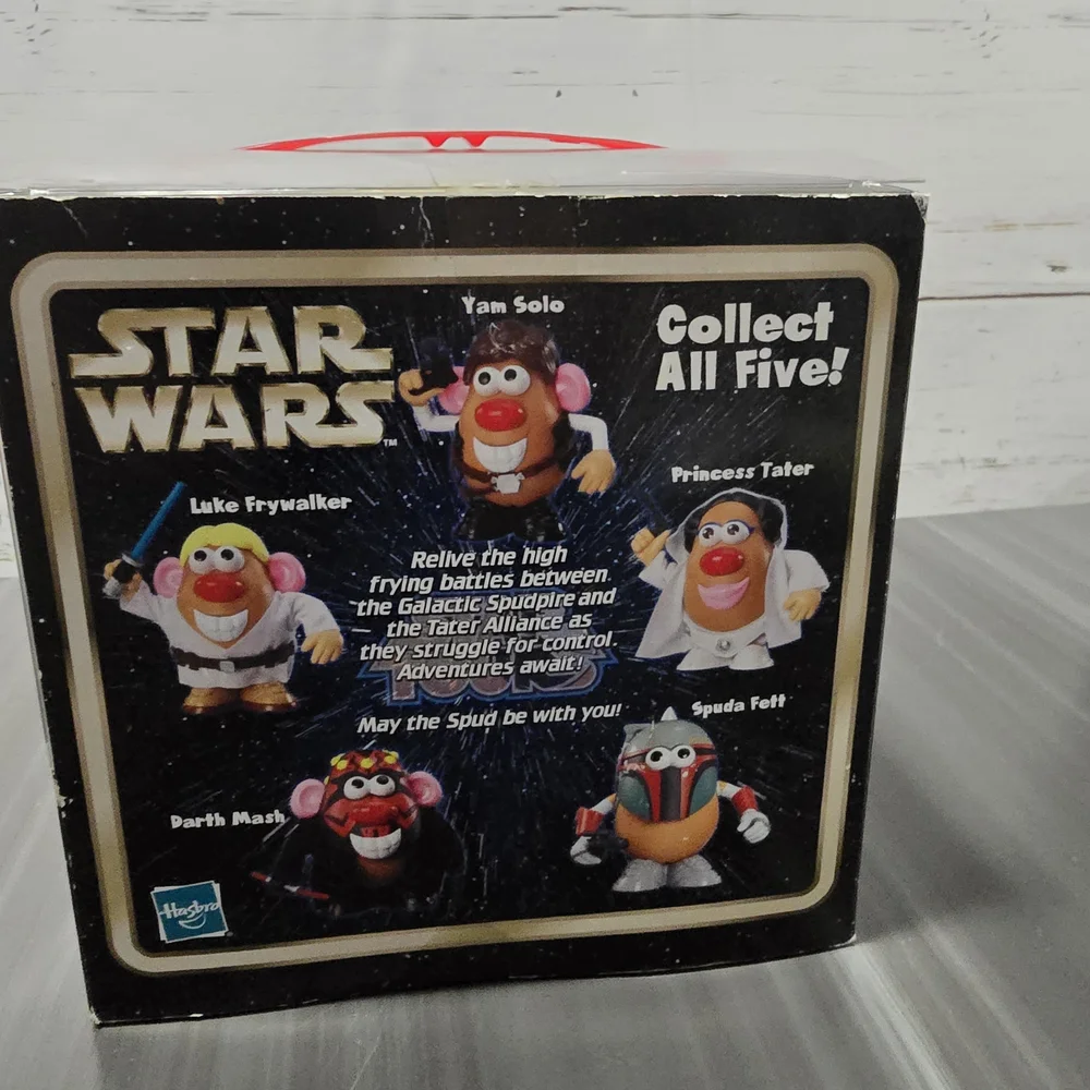 Star Wars Mr. Potato Head Collectibles Set Of 4 New - Picture 5 of 10